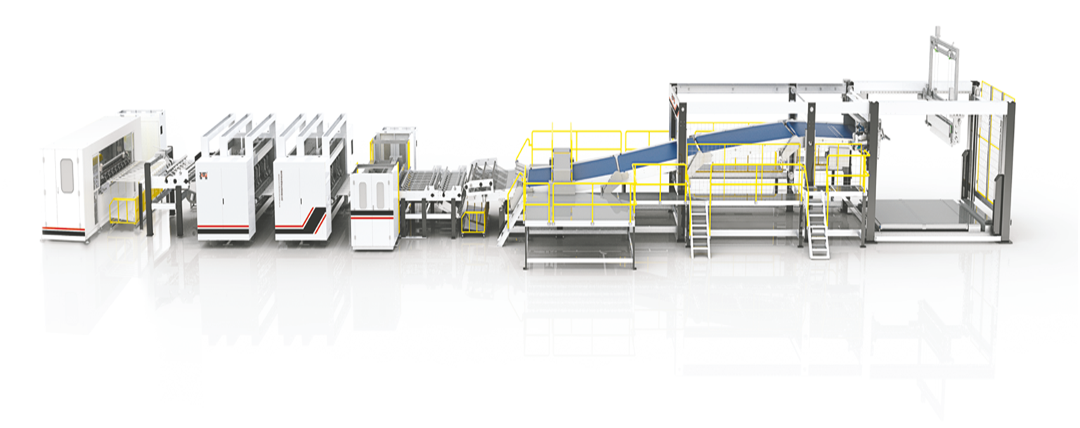 瓦楞紙板生產(chǎn)線干部設備解決方案七