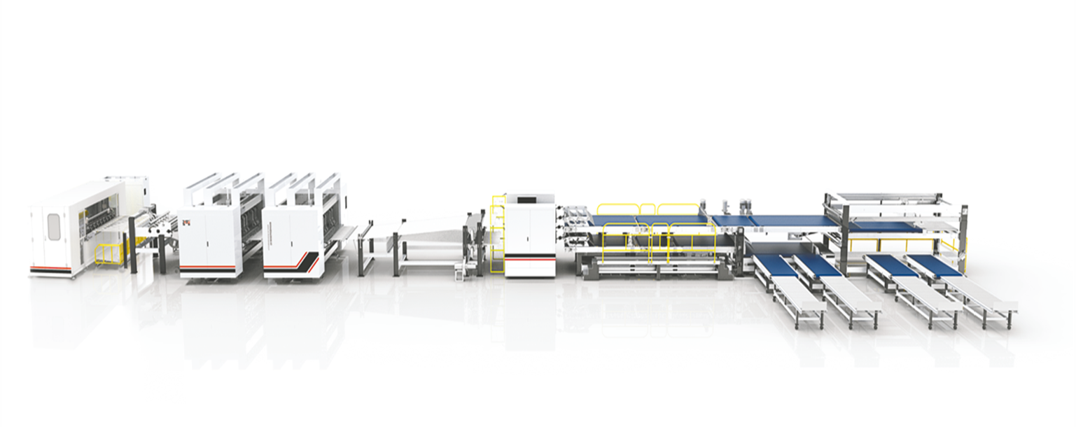 瓦楞紙板生產(chǎn)線干部設(shè)備解決方案八